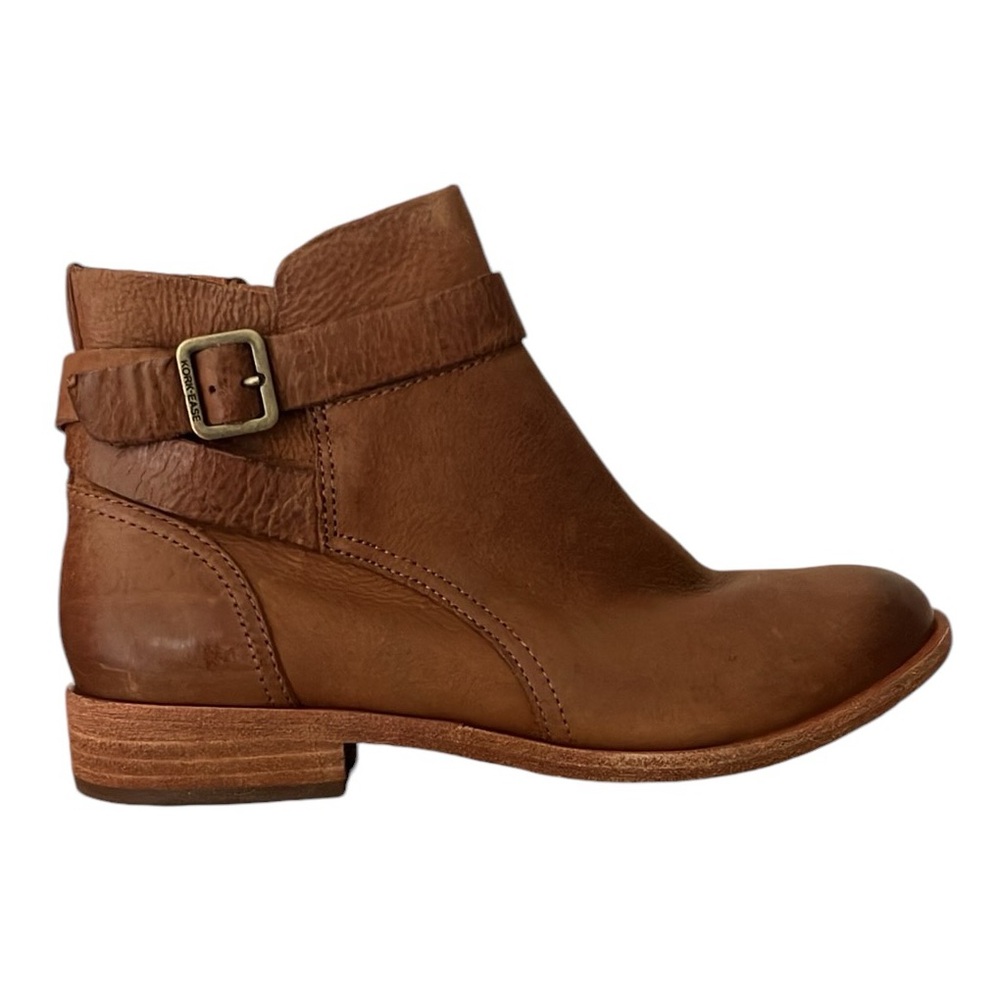New in Box KORK-EASE Light Brown Ankle Boots Booties 6.5 / 6 1/2 NIB